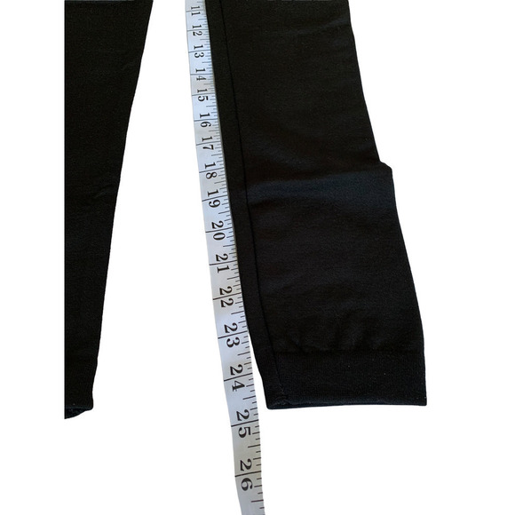 La Scala Black Classic Leggings One Size Midweight Warm Soft Interior NEW - Picture 6 of 7